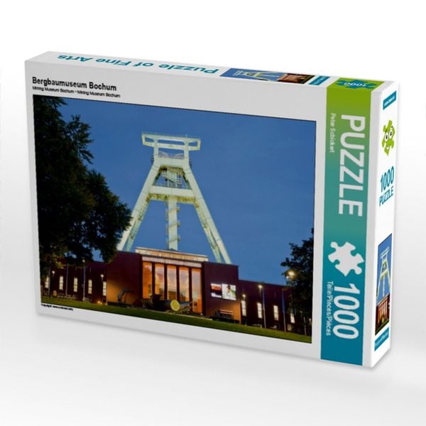 CALVENDO Puzzle Bergbaumuseum Bochum | 1000 Teile Lege-Größe 64x48cm Foto-Puzzle für glückliche Stunden