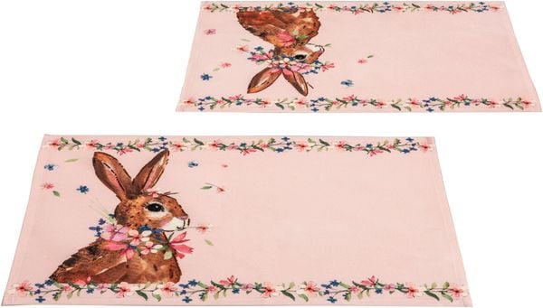 Tischsets 'Hase Franzi' 2er-Set