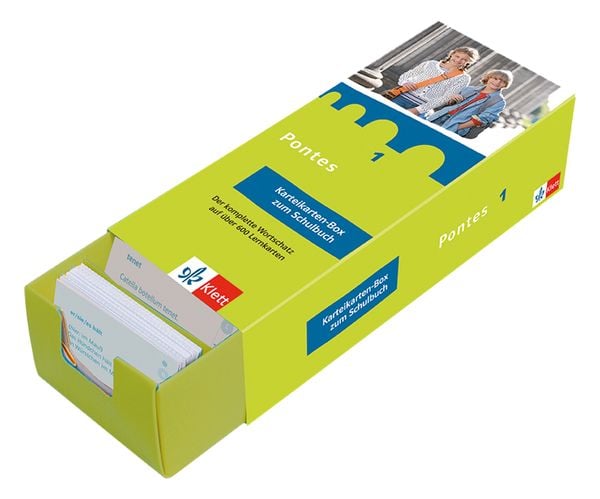 Produktbild: Pontes 1 - Vokabel-Lernbox zum Schulbuch