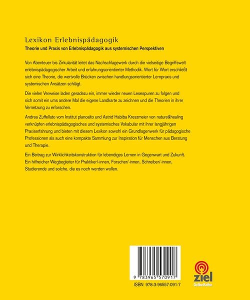 Produktbild: Lexikon Erlebnispädagogik