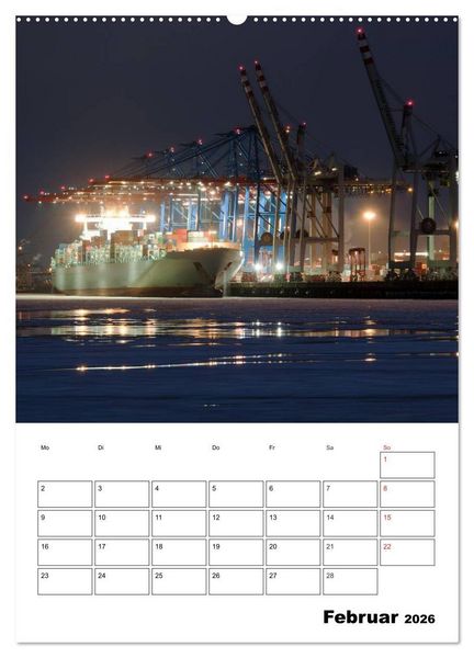 Produktbild: Sch&ouml;nes Hamburg (hochwertiger Premium Wandkalender 2026 DIN A2 hoch), Kunstdruck in Hochglanz