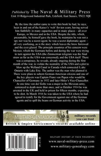 Produktbild: My Adventures as a German Secret Service Agent (Ww1)