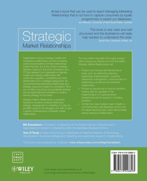 Produktbild: Strategic Market Relationships