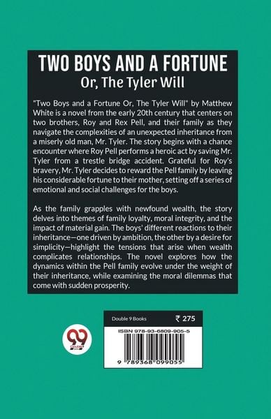 Produktbild: Two Boys and a Fortune Or, The Tyler Will