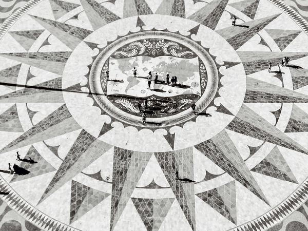 Produktbild: CALVENDO Puzzle Windrose | 1000 Teile Lege-Gr&ouml;&szlig;e 64x48cm Foto-Puzzle f&uuml;r gl&uuml;ckliche Stunden