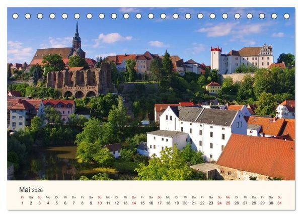 Produktbild: Bautzen - Perle der Oberlausitz (Tischkalender 2026 DIN A5 quer), CALVENDO Monatskalender