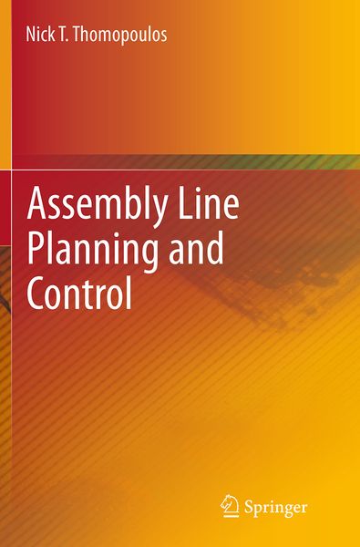 Produktbild: Assembly Line Planning and Control