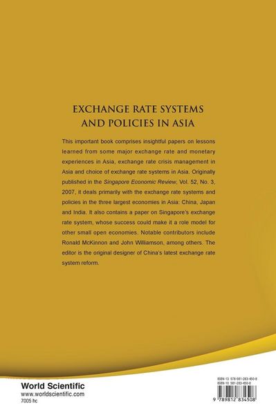 Produktbild: Exchange Rate System & Policies in Asia