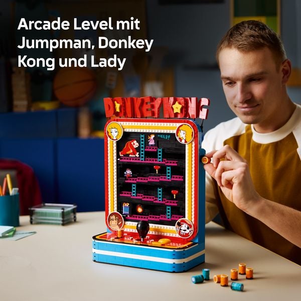 Produktbild: LEGO Donkey Kong Arcade - Retro-Spielautomat Modellbau 72051