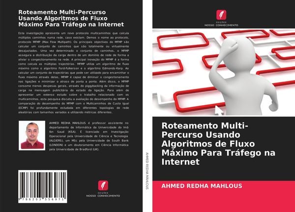 Produktbild: Roteamento Multi-Percurso Usando Algoritmos de Fluxo M&aacute;ximo Para Tr&aacute;fego na Internet