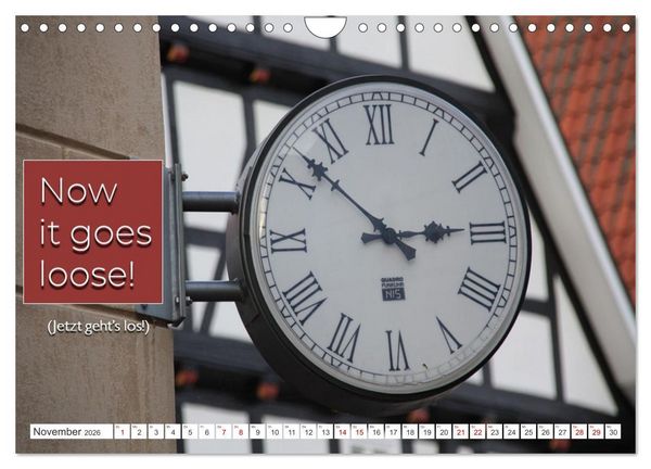 Produktbild: Sag es doch DENGLISCH (Wandkalender 2026 DIN A4 quer), CALVENDO Monatskalender