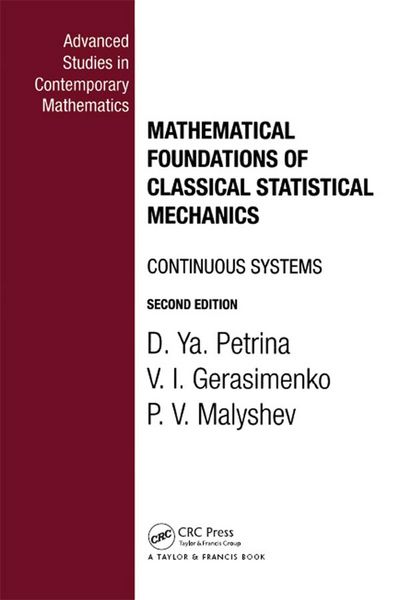 Produktbild: Mathematical Foundations of Classical Statistical Mechanics