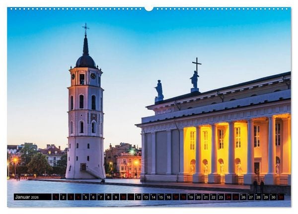Produktbild: Entdeckungen im Baltikum (hochwertiger Premium Wandkalender 2026 DIN A2 quer), Kunstdruck in Hochglanz