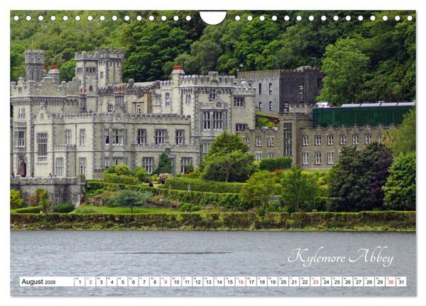 Produktbild: Irland - Abteien und Burgen (Wandkalender 2026 DIN A4 quer), CALVENDO Monatskalender