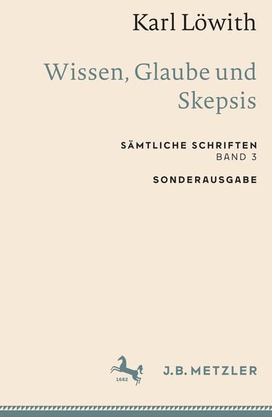 Produktbild: Karl L&ouml;with: Wissen, Glaube und Skepsis