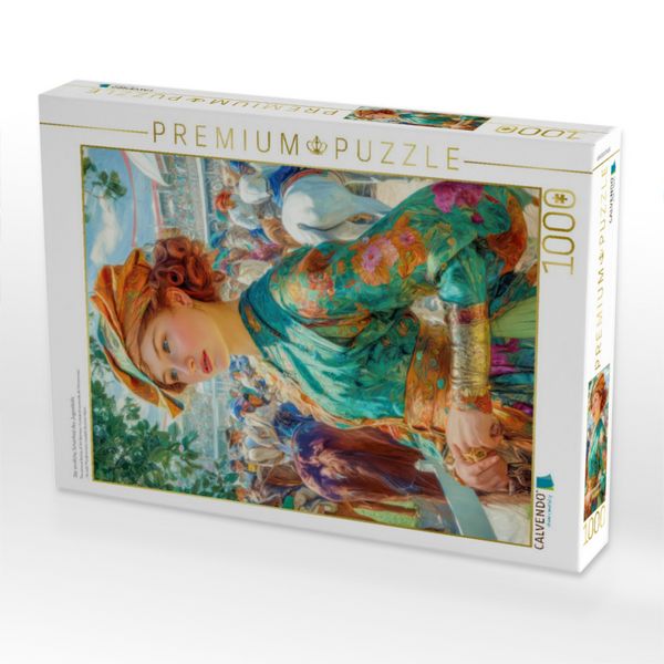 Produktbild: CALVENDO Puzzle Die sinnliche Sch&ouml;nheit des Jugendstils | 1000 Teile Lege-Gr&ouml;&szlig;e 64x48cm Foto-Puzzle f&uuml;r gl&uuml;ckliche Stunden