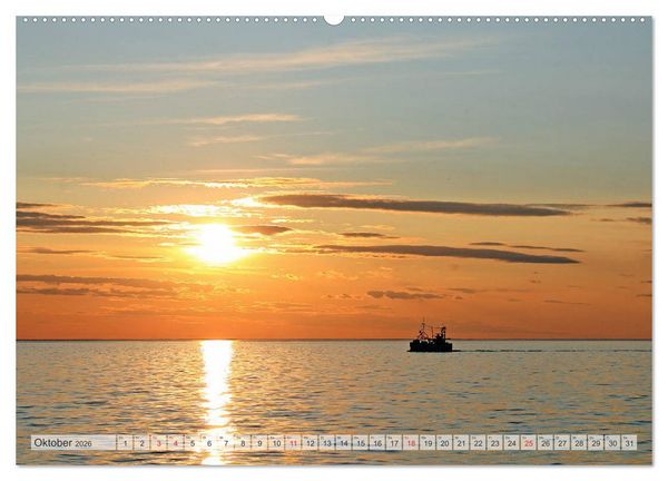 Produktbild: BUNTES &Ouml;LAND (hochwertiger Premium Wandkalender 2026 DIN A2 quer), Kunstdruck in Hochglanz