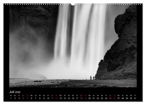 Produktbild: Soultouch - Schwarzwei&szlig; Landschaften, die die Seele ber&uuml;hren (hochwertiger Premium Wandkalender 2026 DIN A2 quer), Kunstdruck in Hochglanz