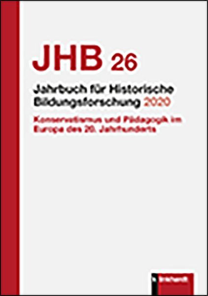 Produktbild: Jahrbuch f&uuml;r Historische Bildungsforschung Band 26 (2020)