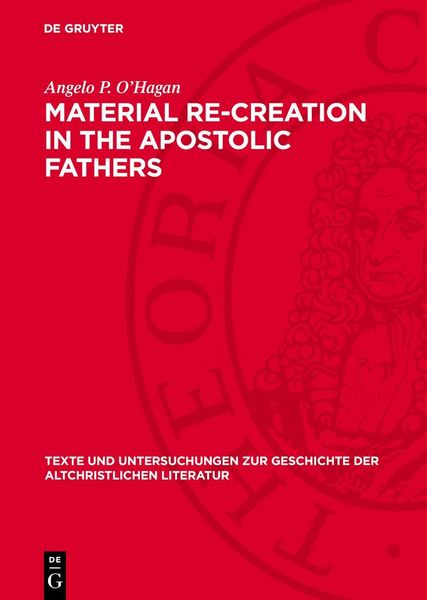 Produktbild: Material Re-Creation in the Apostolic Fathers