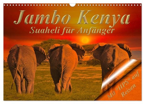 Produktbild: Jambo Kenya (Wandkalender 2026 DIN A3 quer), CALVENDO Monatskalender