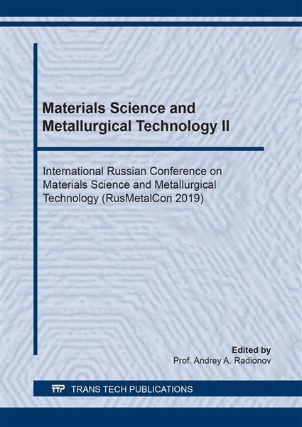 Produktbild: Materials Science and Metallurgical Technology II
