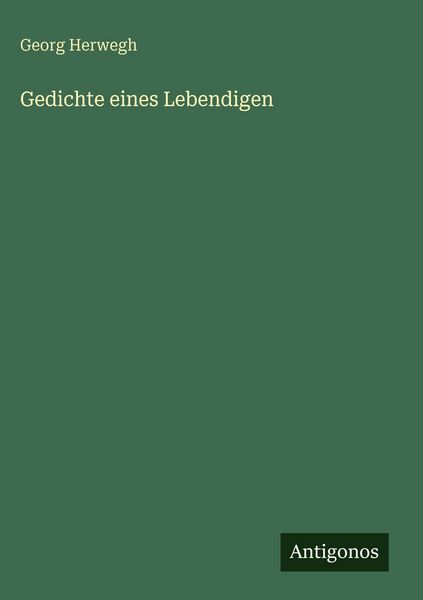Produktbild: Gedichte eines Lebendigen