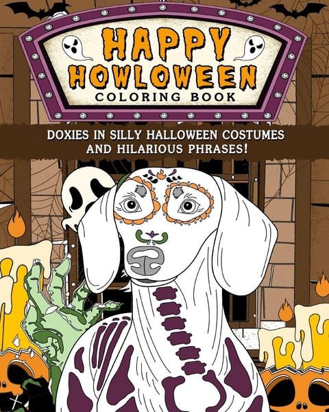 Produktbild: Doxies Happy Howloween Coloring Book