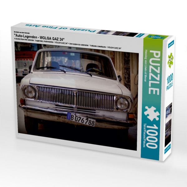 Produktbild: CALVENDO Puzzle Ein Motiv aus dem Kalender "Auto-Legenden - WOLGA GAZ 24" | 1000 Teile Lege-Gr&ouml;&szlig;e 64x48cm Foto-Puzzle f&uuml;r gl&uuml;ckliche Stunden
