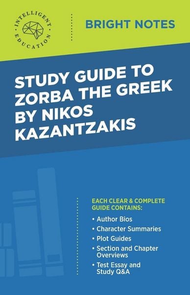 Produktbild: Study Guide to Zorba the Greek by Nikos Kazantzakis