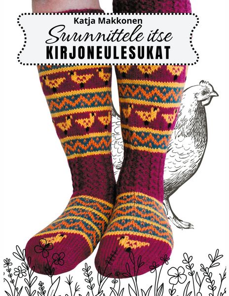 Produktbild: Suunnittele itse kirjoneulesukat