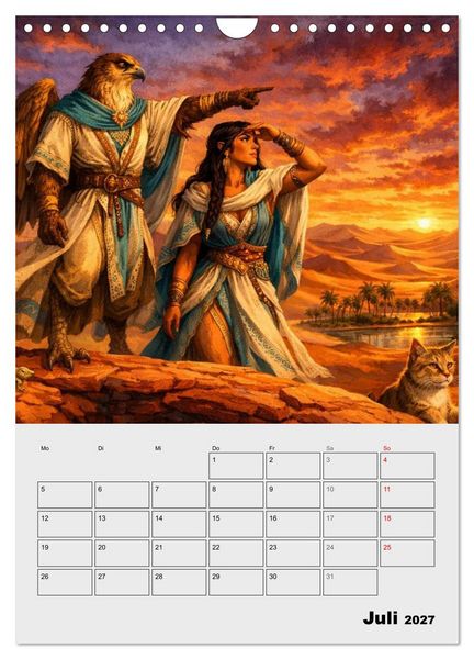 Produktbild: Mythische Gef&auml;hrten (Wandkalender 2027 DIN A4 hoch), CALVENDO Monatskalender