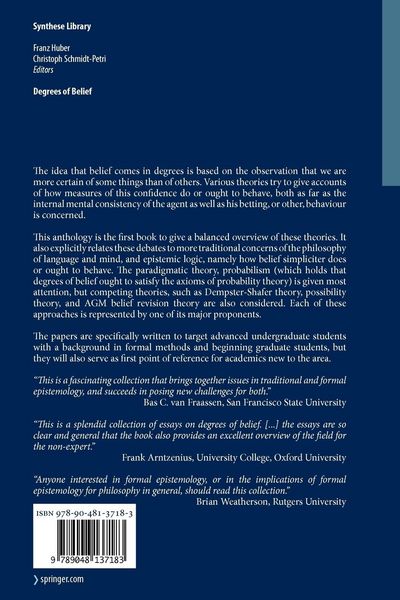 Produktbild: Degrees of Belief