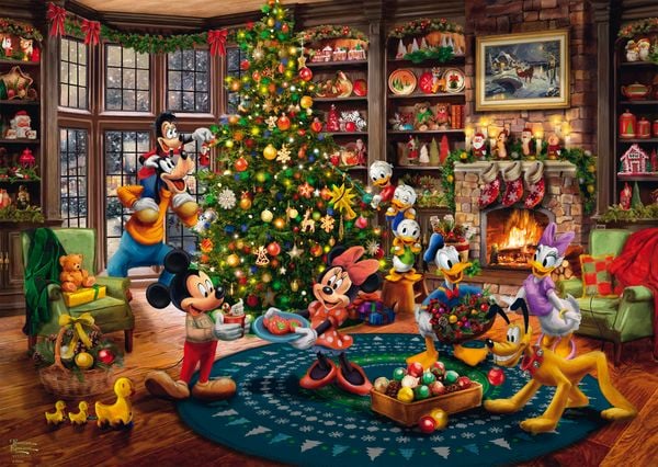 Produktbild: Disney, Mickey & Minnie Trimming The Tree