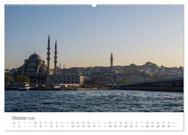 Produktbild: Istanbul - zwischen Okzident und Orient (hochwertiger Premium Wandkalender 2026 DIN A2 quer), Kunstdruck in Hochglanz