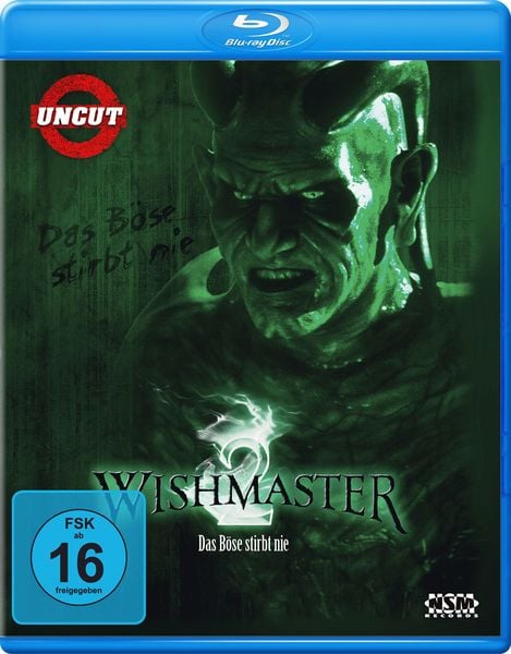 Produktbild: Wishmaster 2 - Das B&ouml;se stirbt nie (uncut)