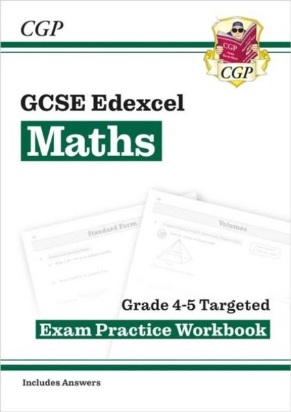 Produktbild: GCSE Maths Edexcel Grade 4-5 Targeted Exam Practice Workbook (includes Answers)