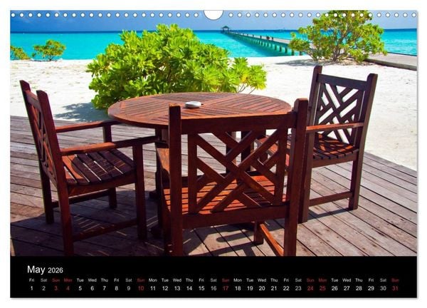 Produktbild: Amazing Maldives (Wall Calendar 2026 DIN A3 landscape), CALVENDO 12 Month Wall Calendar
