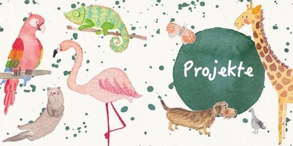 Produktbild: Mini Watercolor &ndash; Tiere