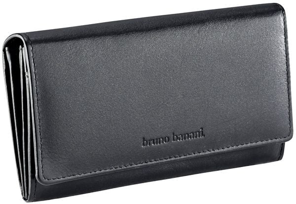 Bruno Banani Geldbörse 'Elegance' Echtleder (Farbe: schwarz)