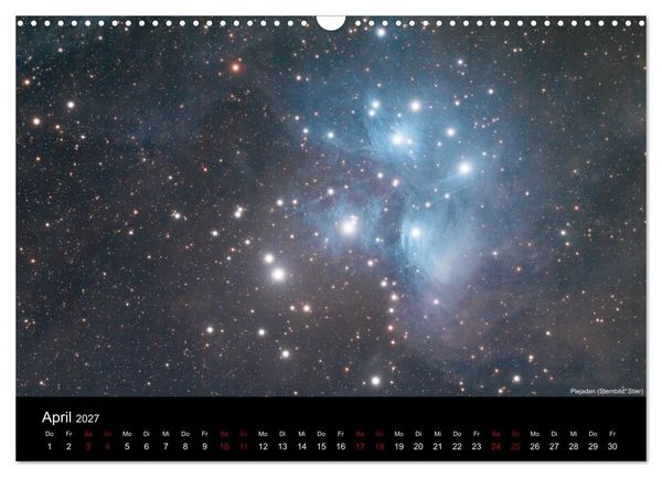 Produktbild: Deep Sky Fotografie (Wandkalender 2027 DIN A3 quer), CALVENDO Monatskalender