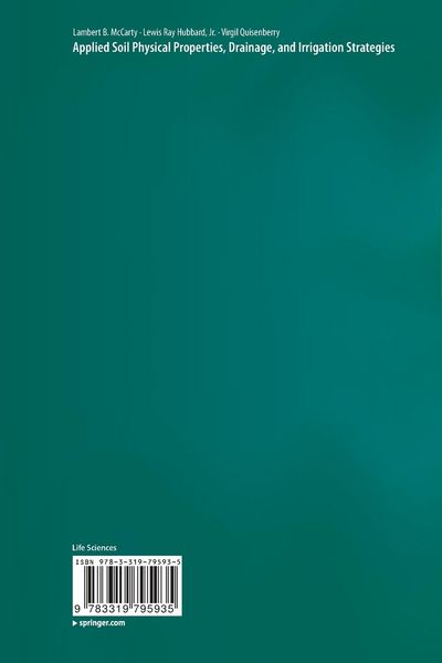 Produktbild: Applied Soil Physical Properties, Drainage, and Irrigation Strategies.