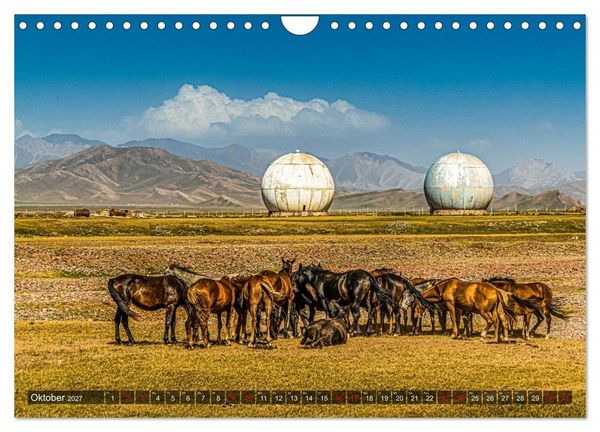Produktbild: Auf der Seidenstra&szlig;e durch das Pamir-Gebirge (Wandkalender 2027 DIN A4 quer), CALVENDO Monatskalender