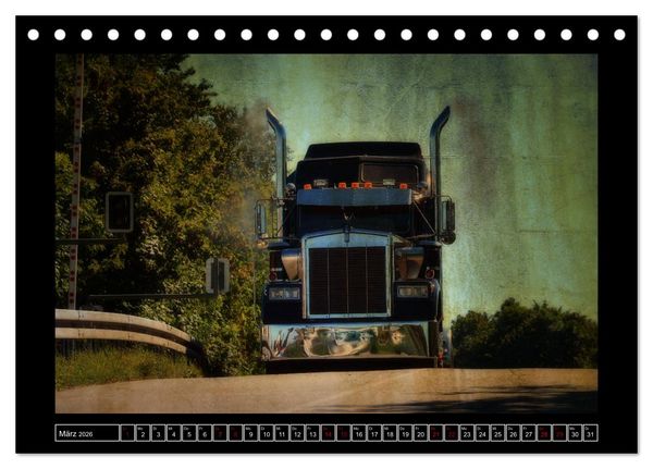 Produktbild: Kenworth W900 PHOTOART (Tischkalender 2026 DIN A5 quer), CALVENDO Monatskalender