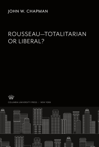 Produktbild: Rousseau-Totalitarian or Liberal?
