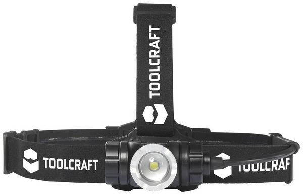 Produktbild: TOOLCRAFT TO-7838472 SMD LED Stirnlampe akkubetrieben 1000lm 5.5h TO-7838472