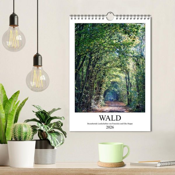 Produktbild: Wald - bezaubernde Landschaften (Wandkalender 2026 DIN A4 hoch), CALVENDO Monatskalender