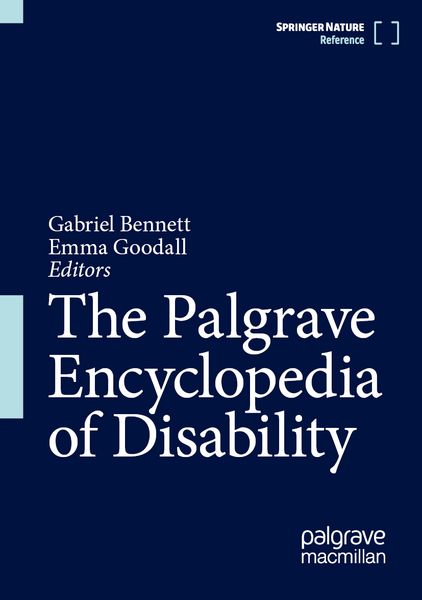 Produktbild: The Palgrave Encyclopedia of Disability