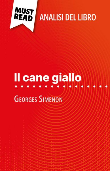 Produktbild: Il cane giallo di Georges Simenon (Analisi del libro)