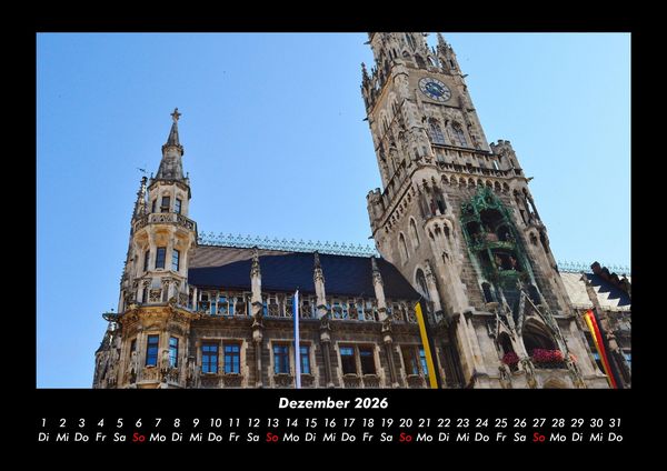 Produktbild: St&auml;dte aus Bayern 2026 Fotokalender DIN A3